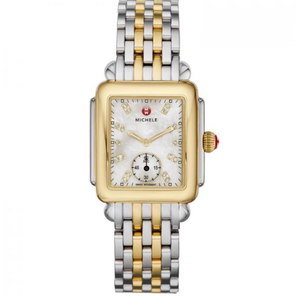 Michele Two-Tone Stainless Steel Watch